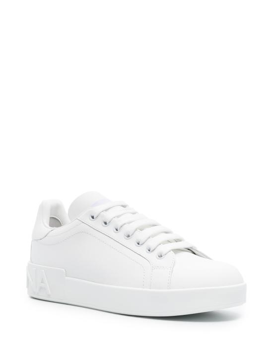 26SS 돌체앤가바나 카프스킨 포르토피노 스니커즈 CK1544A1065 80001 WHITE - DOLCE & GABBANA