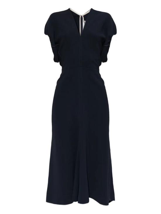 26SS 빅토리아 베컴 미디 원피스 1126WDR006381A 550 BLUE