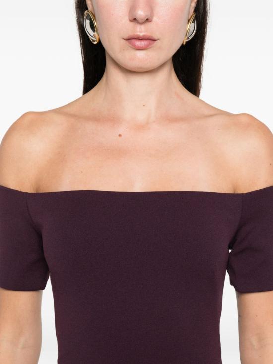 26SS 솔러스런던 미디 원피스 OS46026PLUM PURPLE - SOLACE LONDON