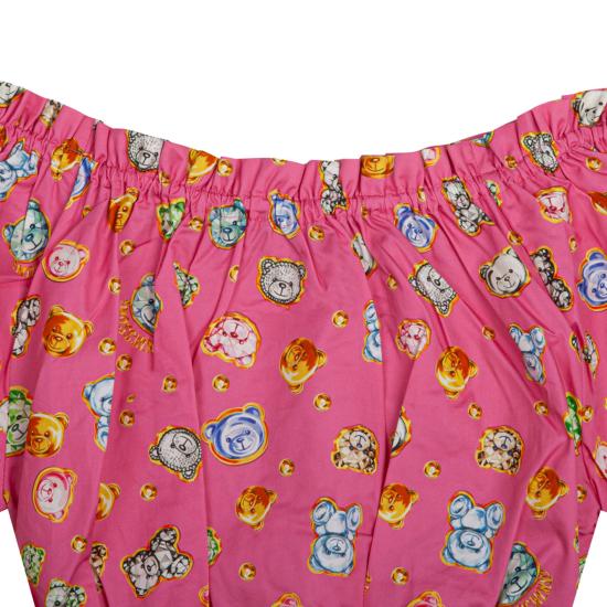  [키즈] 모스키노 원피스 HDG012LQB1184433 PINK - MOSCHINO