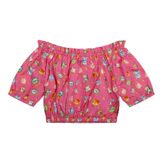  [키즈] 모스키노 원피스 HDG012LQB1184433 PINK - MOSCHINO