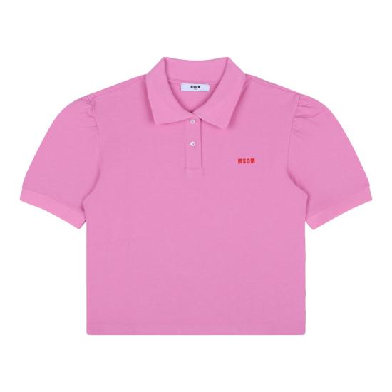 25SS [키즈] 엠에스지엠 티셔츠 S5MSJGPO268MS003 PINK LILAC