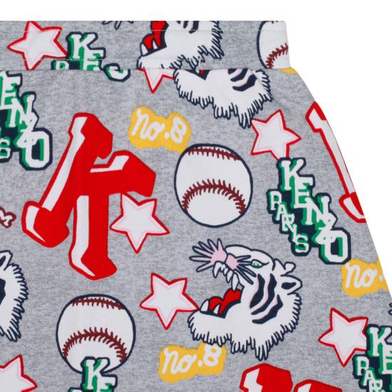  [주니어] 겐조 스커트 K13093A03 GREY AND MULTICOLOUR - KENZO