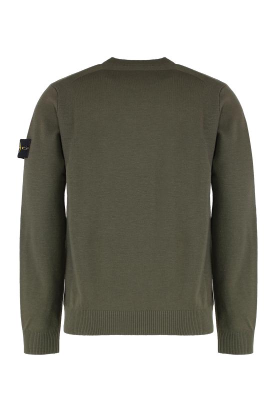 25FW 스톤 아일랜드 스웨터 S155100001S00A1V0054 green - STONE ISLAND