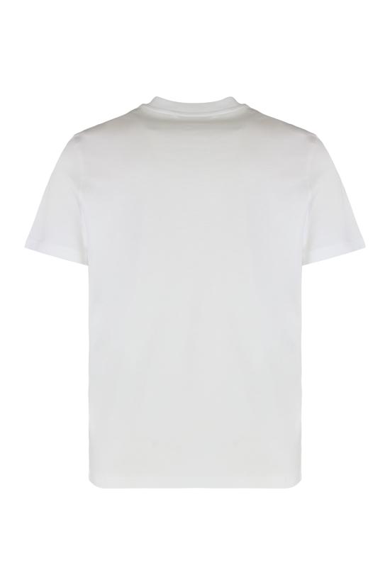 25FW 몽클레어 반팔 티셔츠 K20918C0004589AJS00A White - MONCLER