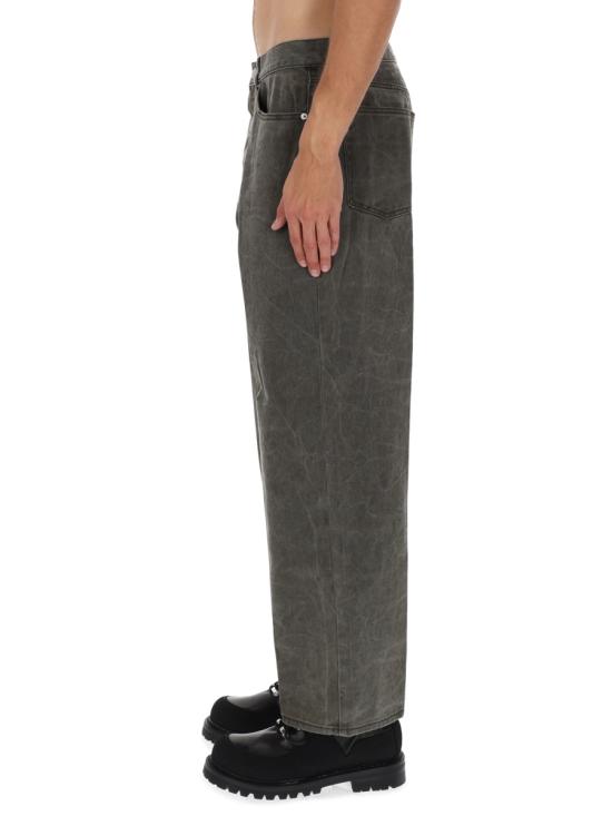 25FW 오베이 스트레이트 팬츠 142010111 BLACKOLIVEWRINKLEWASH GREY - OBEY