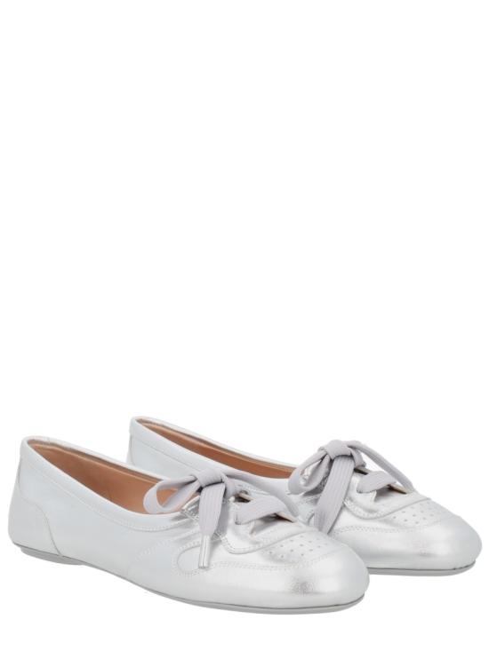 26SS 지안비토로시 플랫 슈즈 G25321 05GOMNPSARGE SILVER - GIANVITO ROSSI