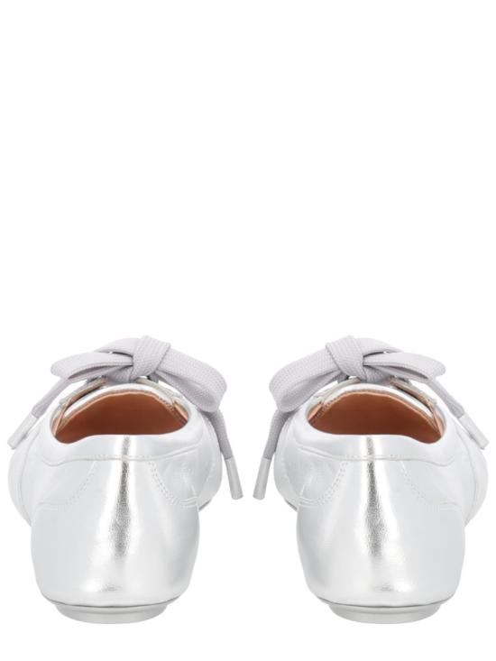 26SS 지안비토로시 플랫 슈즈 G25321 05GOMNPSARGE SILVER - GIANVITO ROSSI