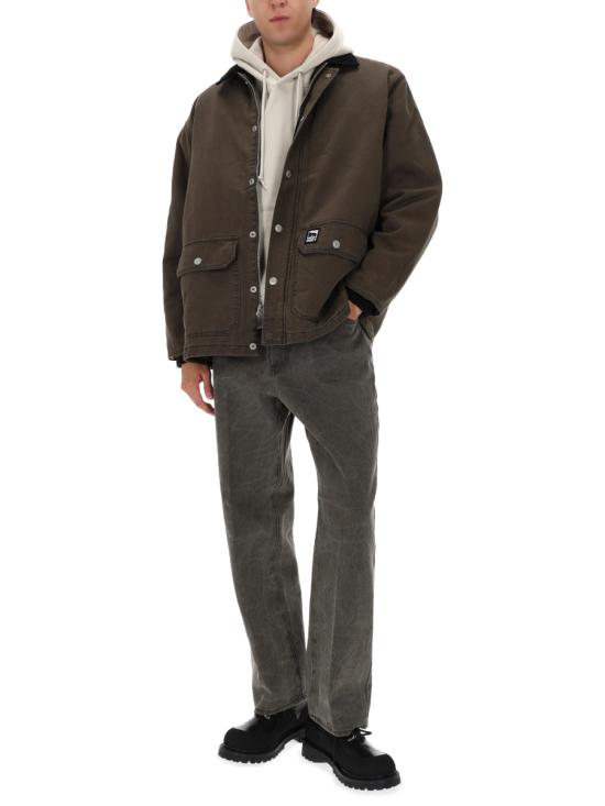 25FW 오베이 자켓 121800606 BLACKOLIVEFADEDWASH GREEN - OBEY