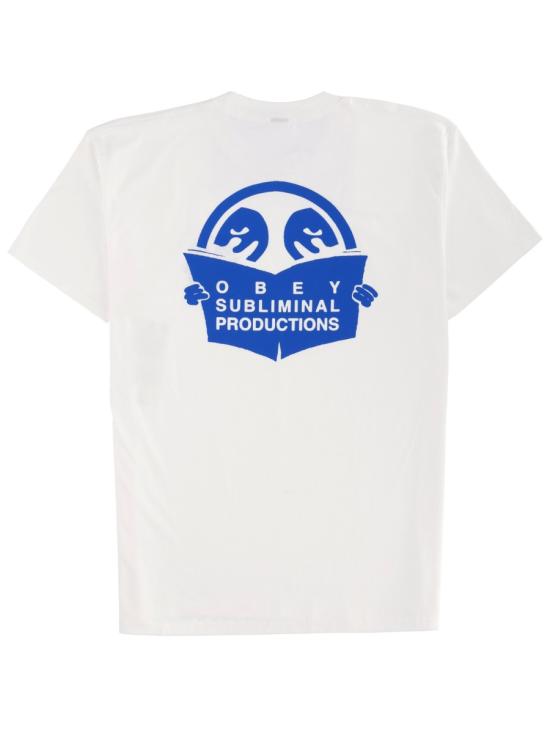 25FW 오베이 반팔 티셔츠 165264219 WHITE - OBEY