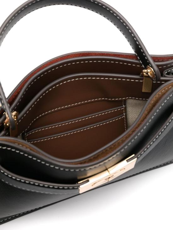 26SS 토리버치 쁘띠 리 라지윌 토트백 168954001 BLACK - TORY BURCH