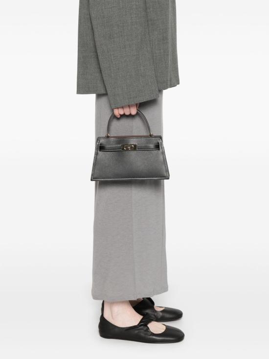 26SS 토리버치 쁘띠 리 라지윌 토트백 168954001 BLACK - TORY BURCH