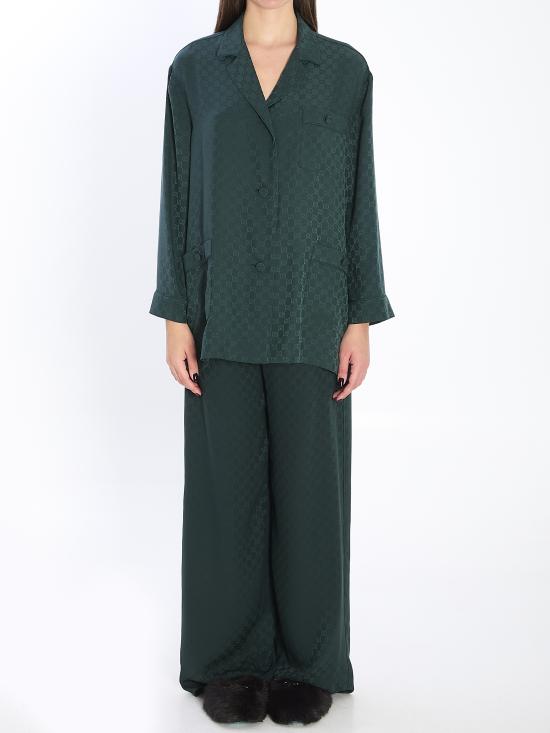 25FW 구찌 셔츠 848554ZATF9 3514 GREEN - GUCCI