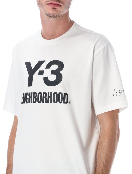 25FW Y-3 X NEIGHBORHOOD 반팔 티셔츠 JX7449 W WHITE - OTHER BRANDS