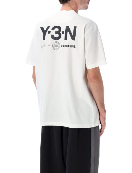 25FW Y-3 X NEIGHBORHOOD 반팔 티셔츠 JX7437 W WHITE - OTHER BRANDS