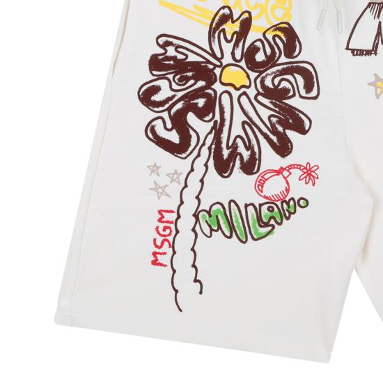 24FW [키즈] 엠에스지엠 쇼츠/버뮤다 S4MSJBBE272013 CREMA CREAM - MSGM
