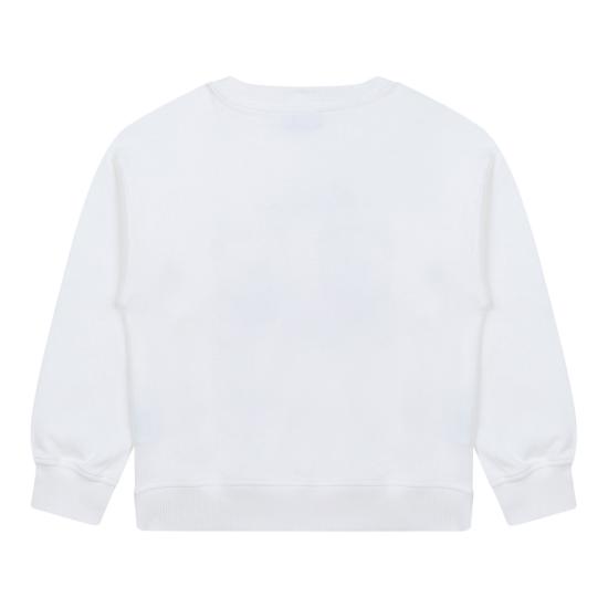 24FW [키즈] 모스키노 트레이닝 상의 HOF07HLCA6410063 CLOUD - MOSCHINO