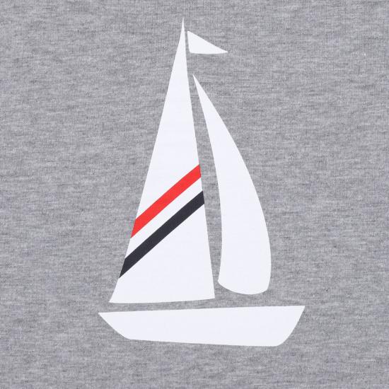  [키즈] 톰브라운 티셔츠 KJS015PJ0037055 LT GREY - THOM BROWNE