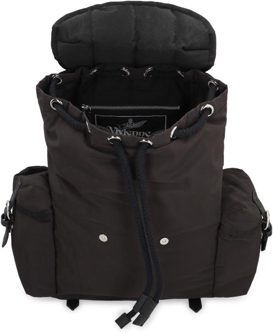 25FW 비비안웨스트우드 백팩 43010072UW019EN403 black - VIVIENNE WESTWOOD