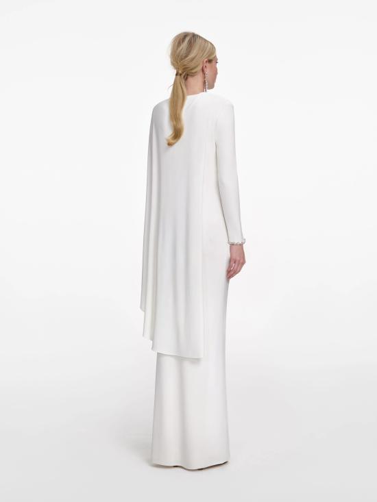 26SS 셀프 포트레이트 미디 원피스 RS26505XWWHITE - SELF PORTRAIT