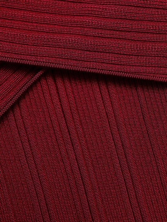 26SS 셀프 포트레이트 미디 원피스 RS26011SABUBURGUNDY RED - SELF PORTRAIT