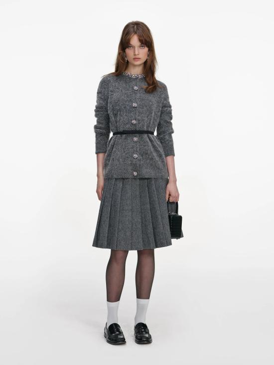 26SS 셀프 포트레이트 스웨터 RS26123CAGRGREY