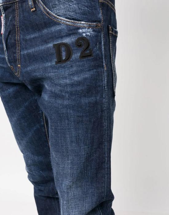 25FW 디스퀘어드2 스트레이트 팬츠 S71LB1444S30309470 BLUE - DSQUARED2