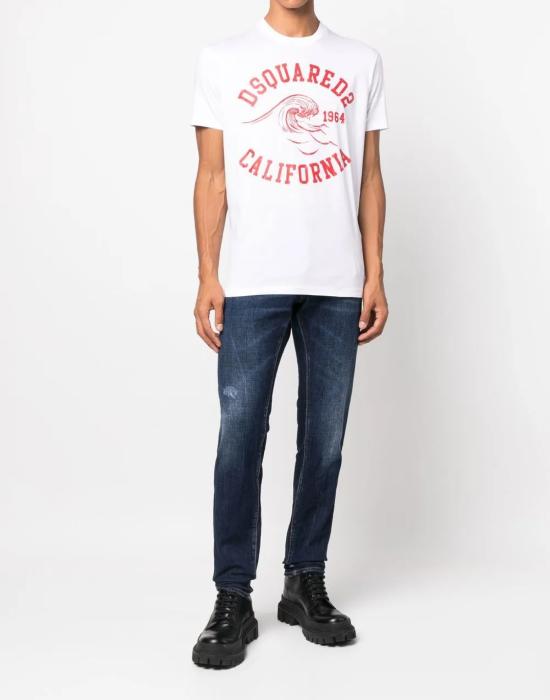 25FW 디스퀘어드2 스트레이트 팬츠 S71LB1444S30309470 BLUE - DSQUARED2