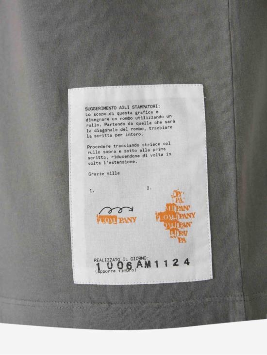 26SS 씨피 컴퍼니 반팔 티셔츠 18CMTS308A005431G935 GREY - C.P. COMPANY