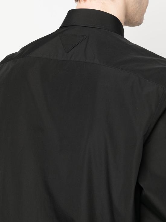  프라다 긴팔 셔츠 UCN482S2311XV2 F0002 BLACK - PRADA