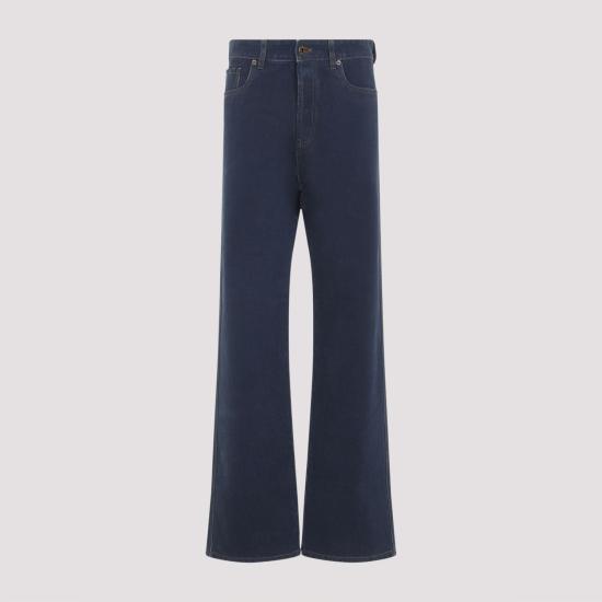 25FW 미우미우 스트레이트 팬츠 GWP483SOOO17L8 F0008 BLUE - MIU MIU