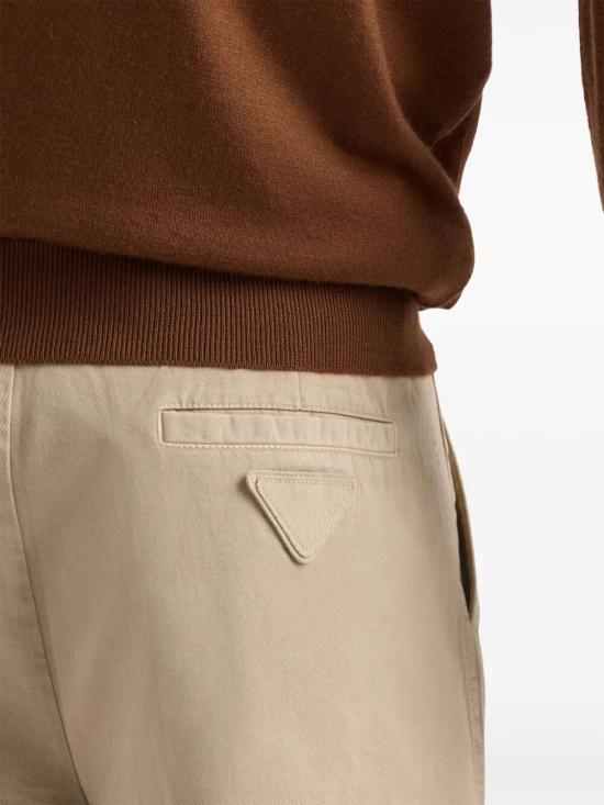 25SS 프라다 스트레이트 팬츠 SPH343SOOO16FT F0065 NUDE NEUTRALS - PRADA