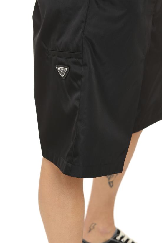 25FW 프라다 스트레이트 팬츠 SPG32S1821WQ8 F0002 BLACK - PRADA