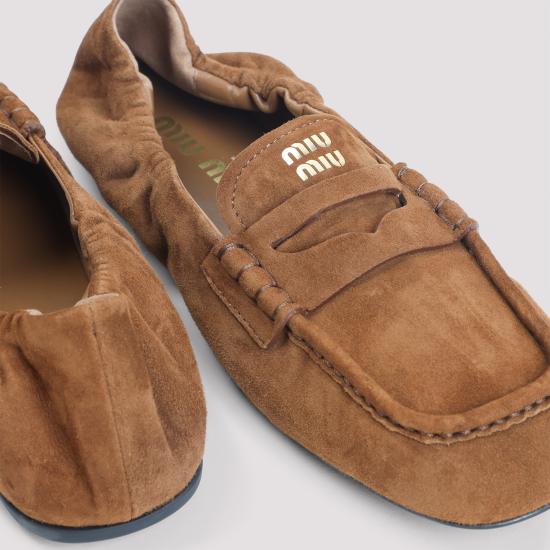 25FW 미우미우 로퍼 5D341EFD005008 F0316 BROWN - MIU MIU