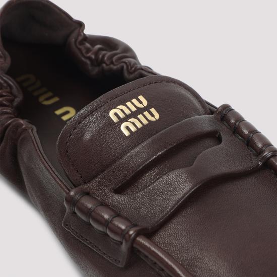 26SS 미우미우 로퍼 5D341EFD005EFX F0NBL BROWN - MIU MIU