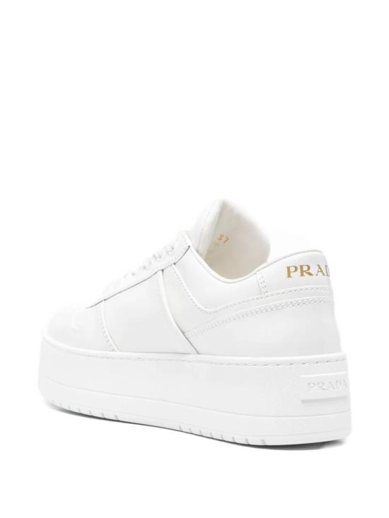 26FW 프라다 다운타운 볼드 레더 스니커즈 1E792MFD0503LPH F0009 WHITE - PRADA