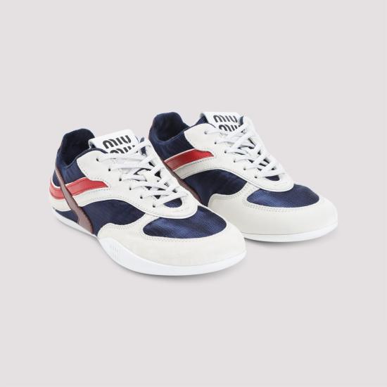 26SS 미우미우 뮬/슬리퍼 5E428EFA00571L F001Z BLUE - MIU MIU