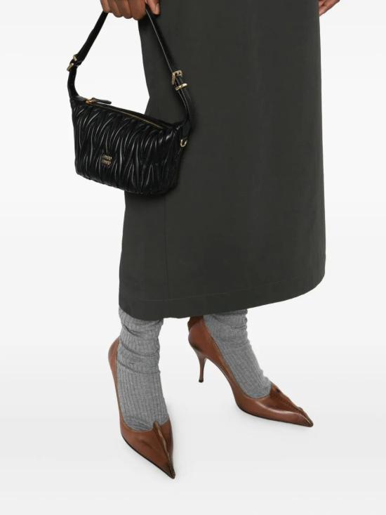 26SS 미우미우 토트백 5BP100VOOOAN88 F0002 BLACK - MIU MIU