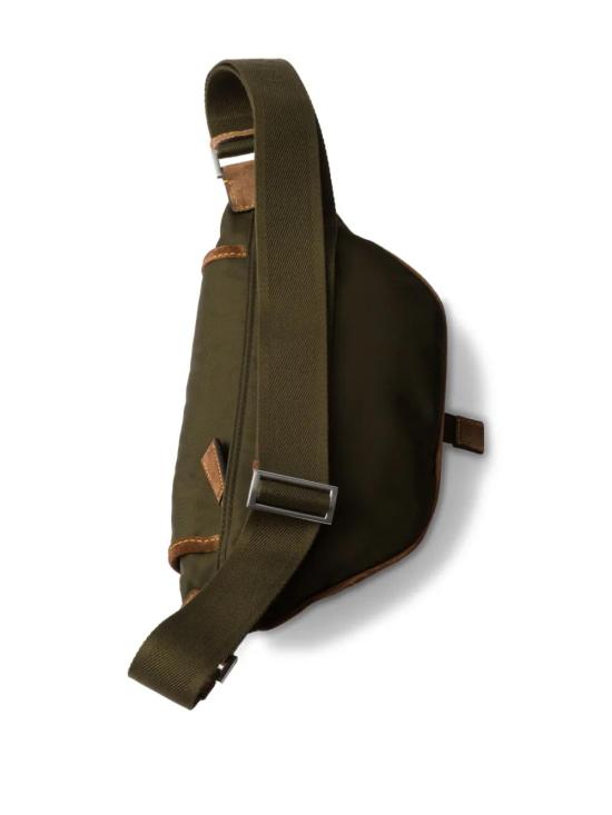 25FW 프라다 삼각로고 리나일론 그린 벨트백 2VH176VOBF384 F041O GREEN - PRADA