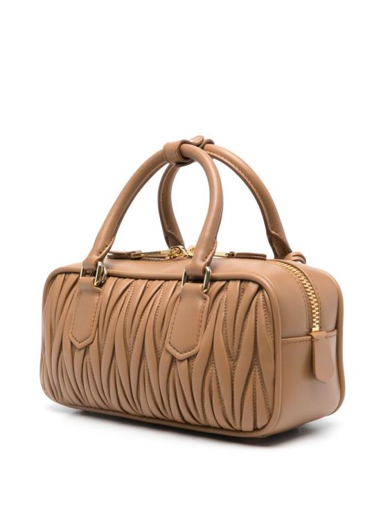 26FW 미우미우 아르카디 마테라쎄 나파 레더 백 5BB142VOONAN88 F098L NUDE NEUTRALS - MIU MIU