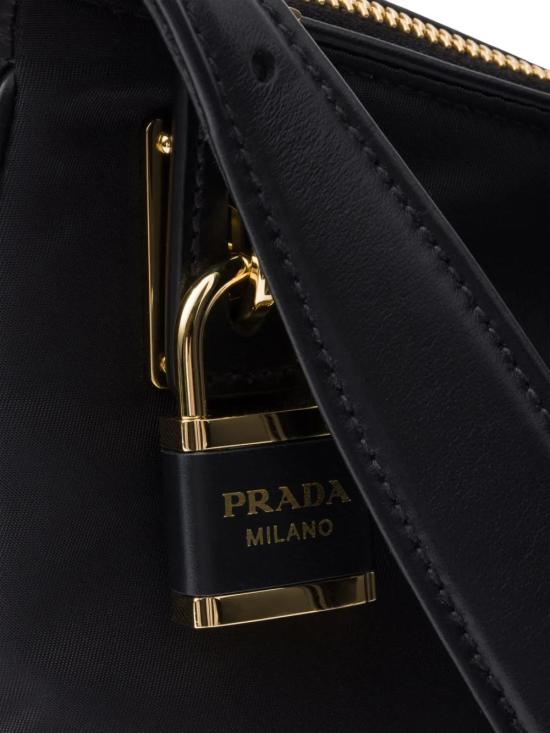25FW 프라다 AIMEE 에메 리나일론 숄더백 1BC232VODO2C8Q F0002 BLACK - PRADA