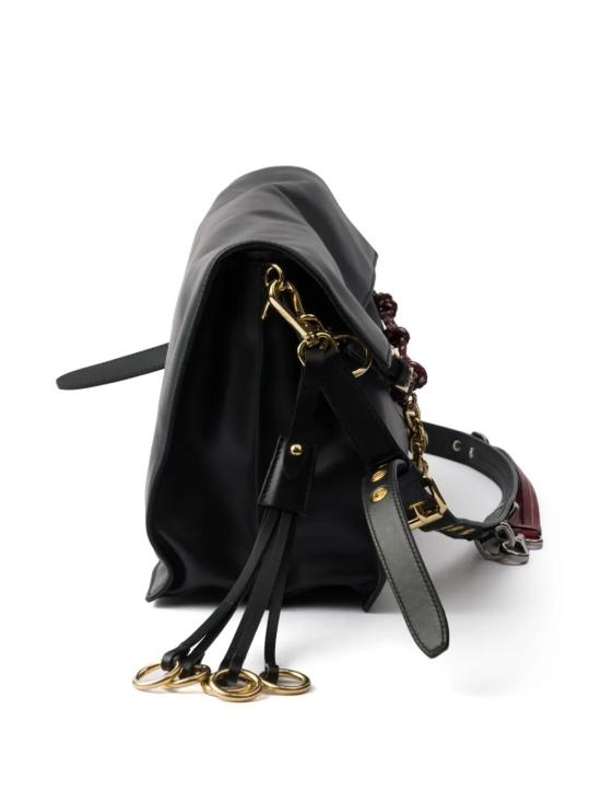 25FW 프라다 숄더백 1BD378VOO62C6A F0002 BLACK - PRADA