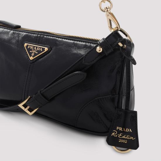 25FW 프라다 숄더백 1BC221VOOM2CYR F0002 BLACK - PRADA