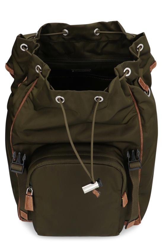 25FW 프라다 리나일론 백팩 2VZ135VHBF384 F041O GREEN - PRADA