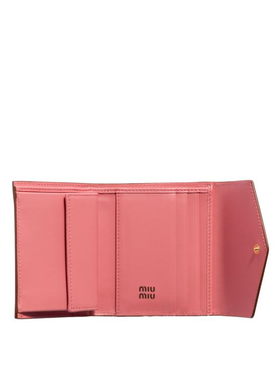 25FW 미우미우 지갑 5MH0402CV6 F04AN PINK PURPLE - MIU MIU