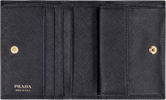 25FW 프라다 지갑 1MV204QHH F0002 BLACK - PRADA