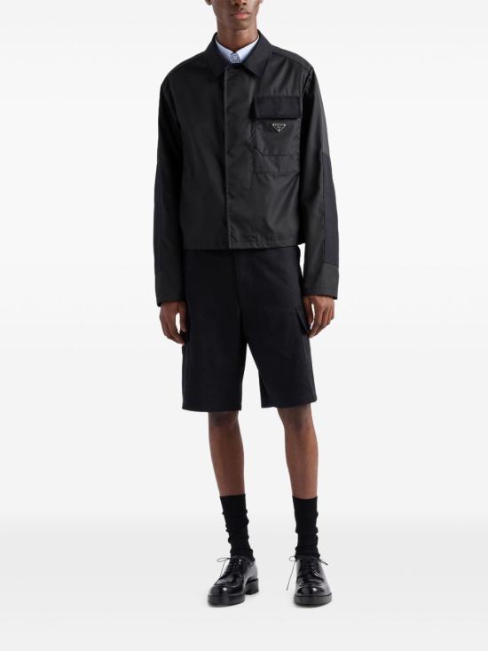 25SS 프라다 스트레이트 팬츠 SPH472SOOO11BZ F0002 BLACK - PRADA