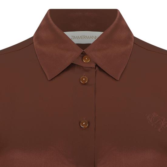25FW 짐머만 셔츠 5747TF251TAN BROWN - ZIMMERMANN