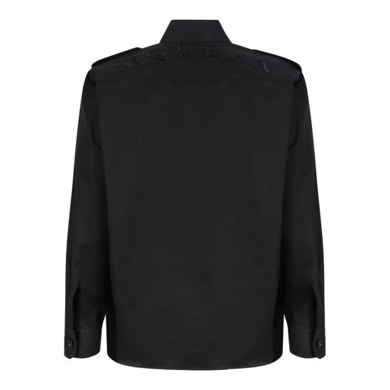 25FW 알렉산더 맥퀸 긴팔 셔츠 832666QSABY1000 BLACK - ALEXANDER MCQUEEN