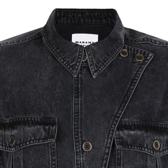 25FW 이자벨마랑 미디 원피스 CB0088FAB1H04E01VB VINTAGE BLACK - ISABEL MARANT